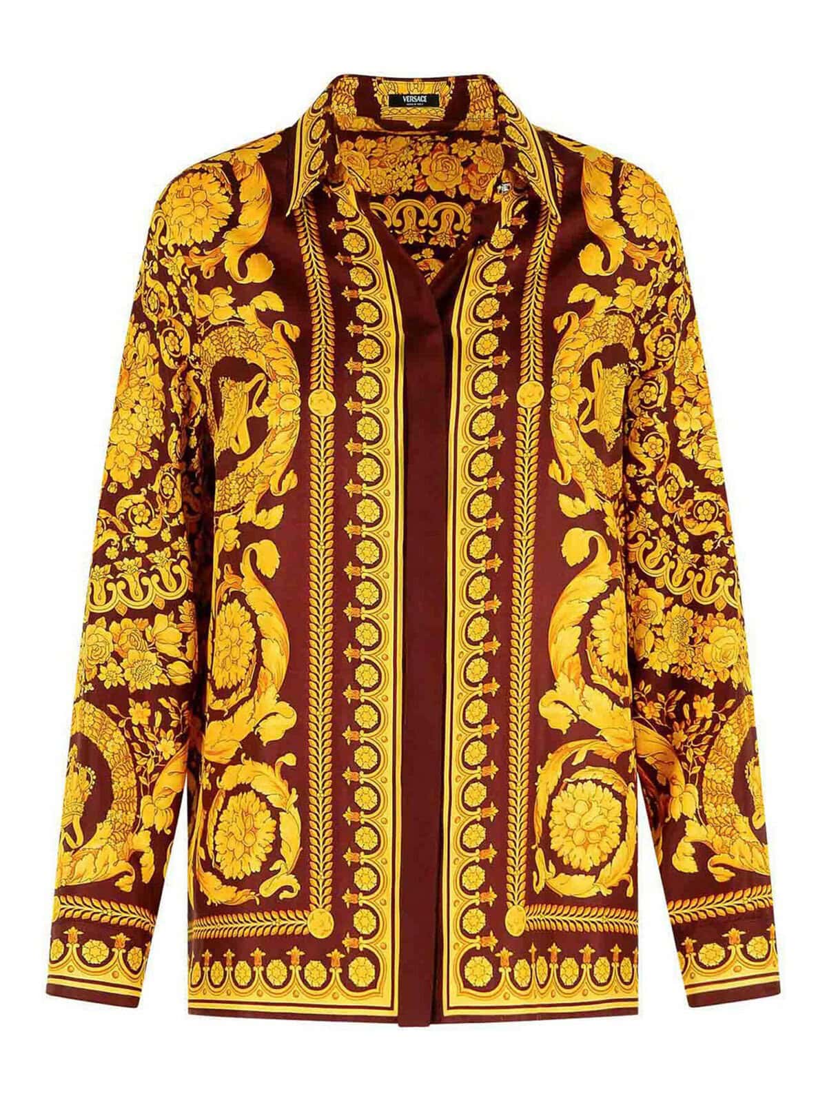 Versace Baroque Heritage print shirt