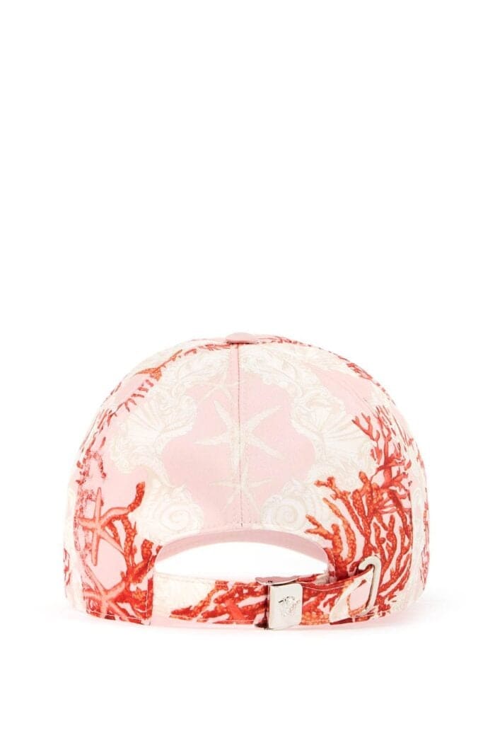 VERSACE Baroque Sea Baseball Cap