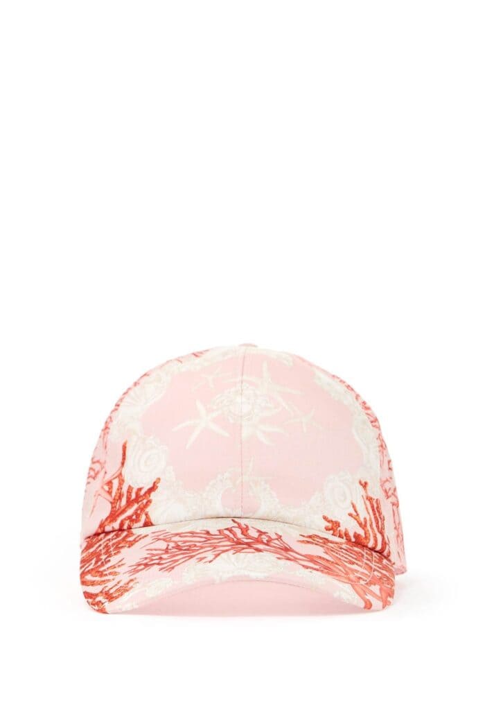 VERSACE Baroque Sea Baseball Cap