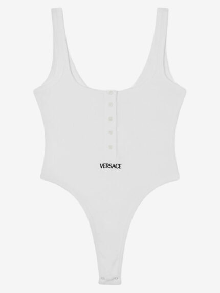 Versace Bodysuit cotton rib