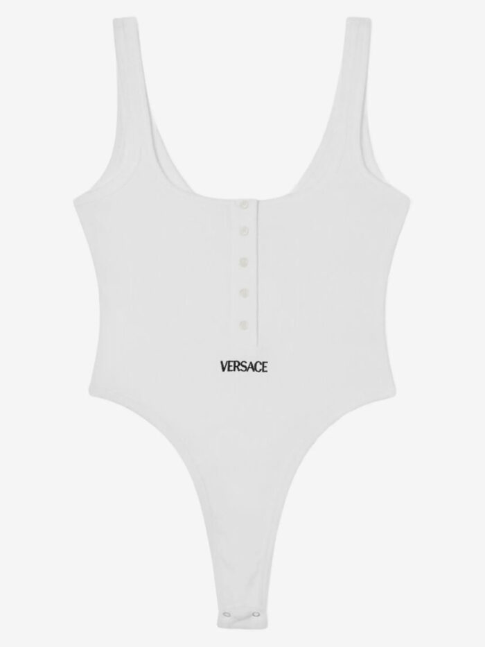 Versace Bodysuit cotton rib