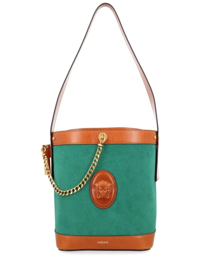 Versace BORSA A SECCHIELLO CON LOGO