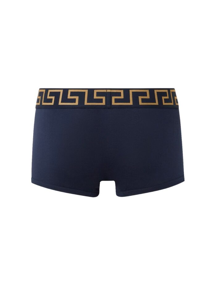 Versace BOXER SHORTS WITH GREEK