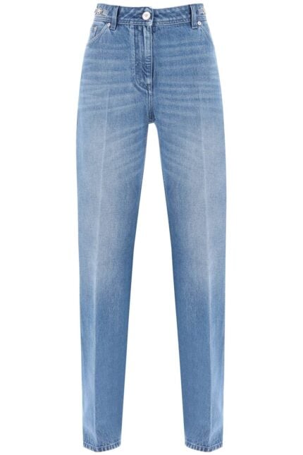 VERSACE Boyfriend Jeans With Tailored Crease