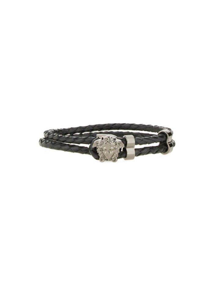 Versace BRACCIALE IN PELLE "LA MEDUSA"