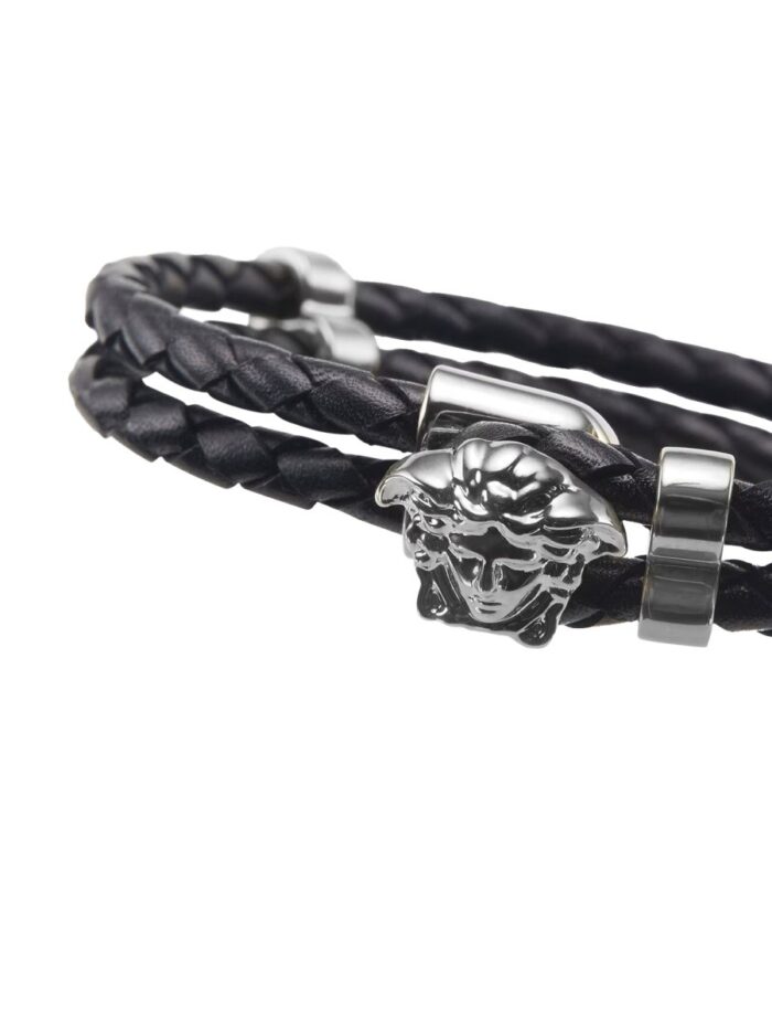 Versace BRACCIALE IN PELLE "LA MEDUSA"