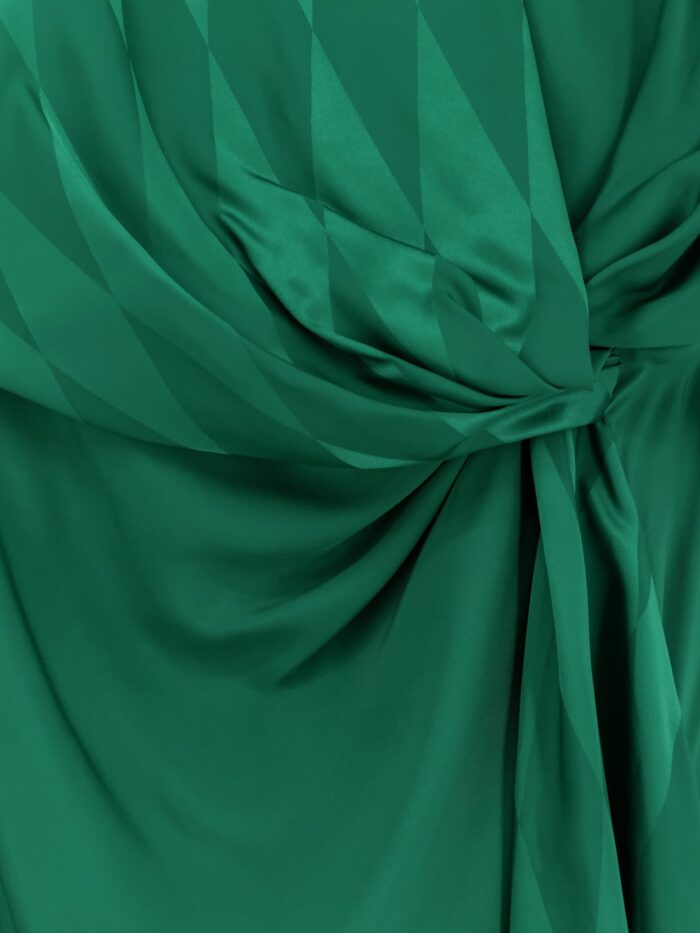 Versace Cocktail Viscose And Silk Dress