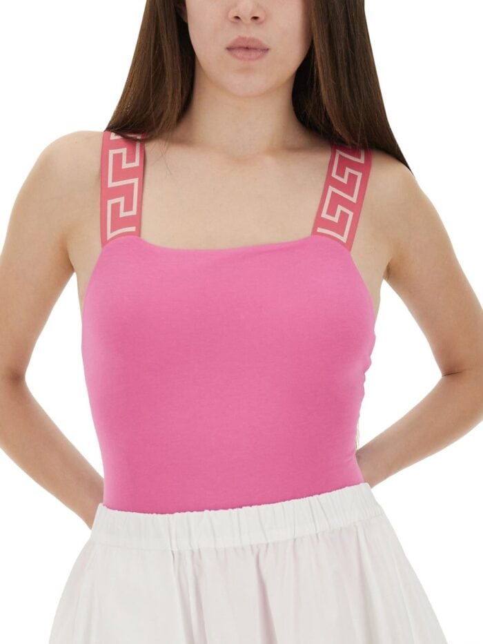 Versace COTTON JERSEY BODYSUIT