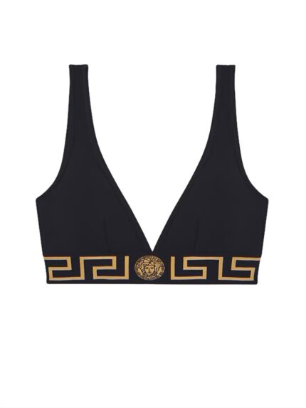 Versace COTTON JERSEY TRIANGLE BRALETTE