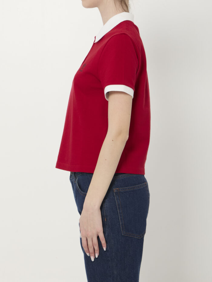 Versace Cotton piqué polo shirt