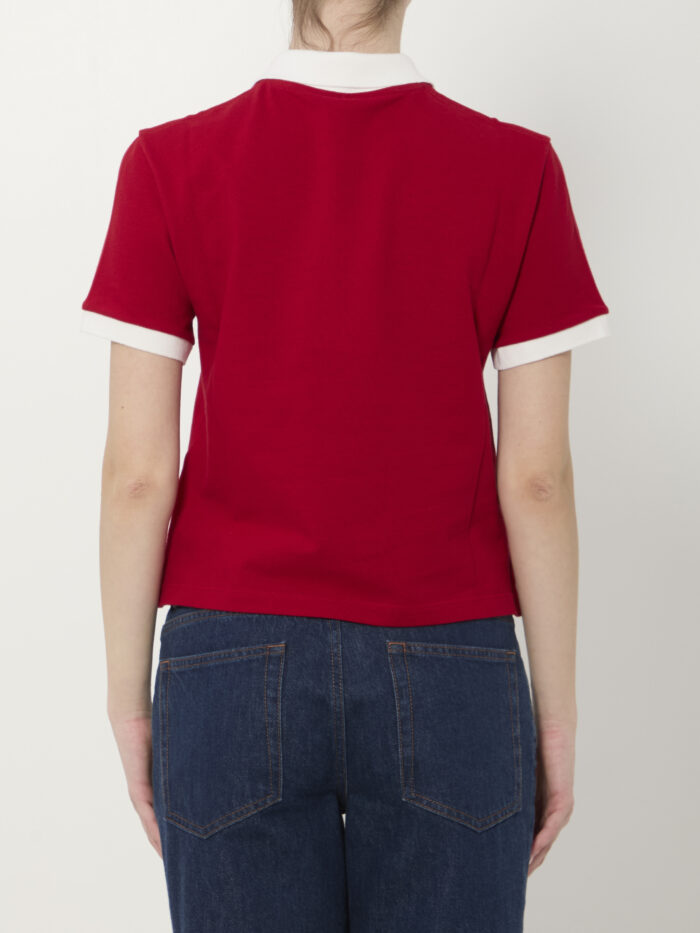 Versace Cotton piqué polo shirt