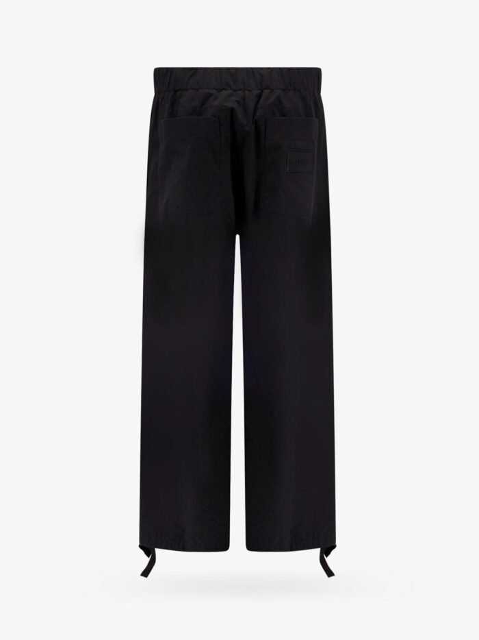 Versace Cotton Trouser With Back Embroidered Logo