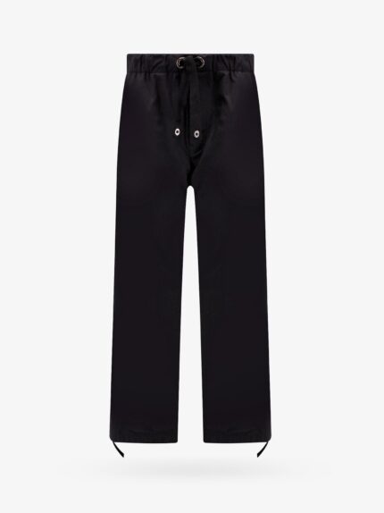 Versace Cotton Trouser With Back Embroidered Logo