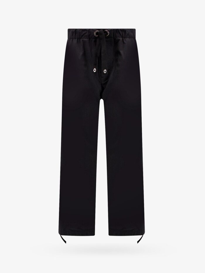Versace Cotton Trouser With Back Embroidered Logo