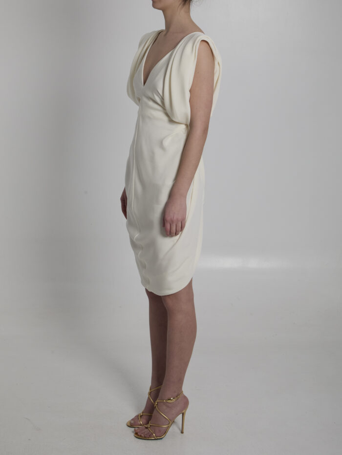 Versace Crepe marocaine cocktail dress