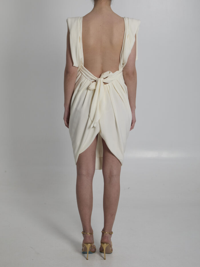 Versace Crepe marocaine cocktail dress