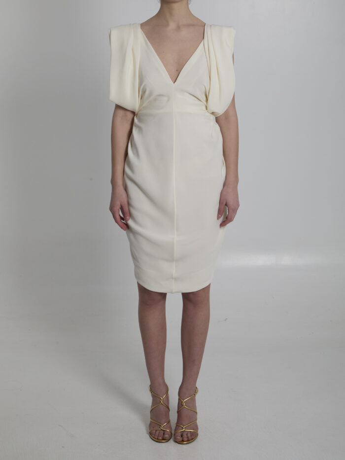 Versace Crepe marocaine cocktail dress