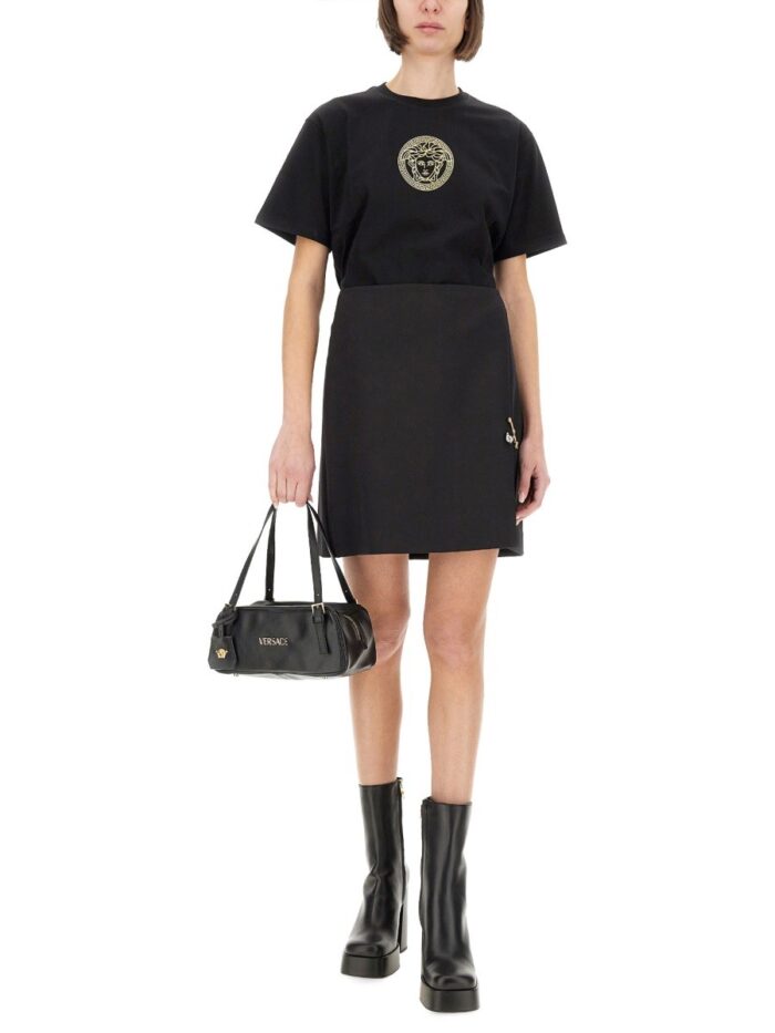 Versace CROPPED "MEDUSA" T-SHIRT