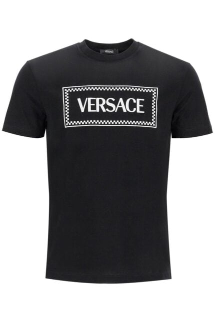 VERSACE Embroidered Logo T-shirt