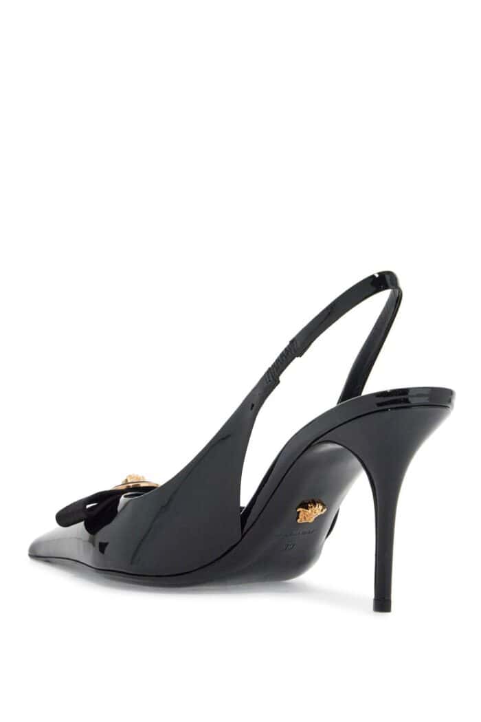 VERSACE Gianni Ribbon Slingback