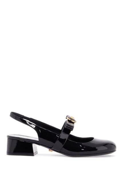 VERSACE Gianni Ribbon Slingback