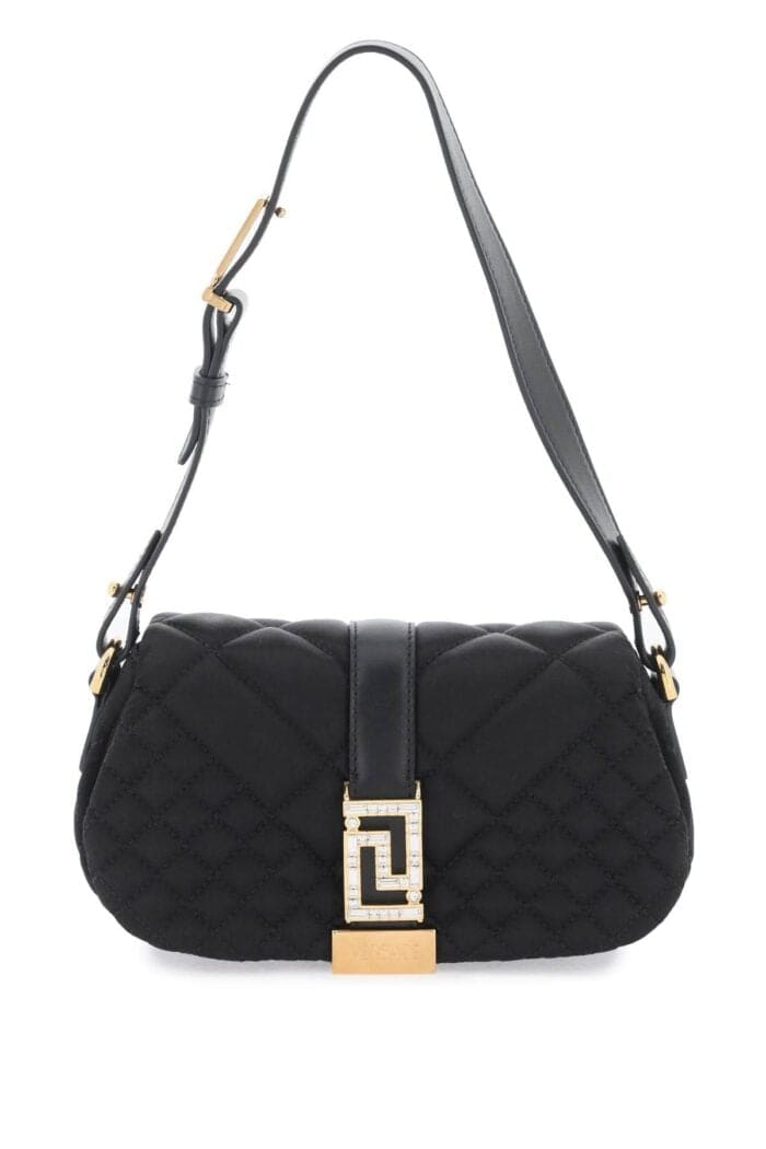 VERSACE Greca Goddess Satin Mini Bag