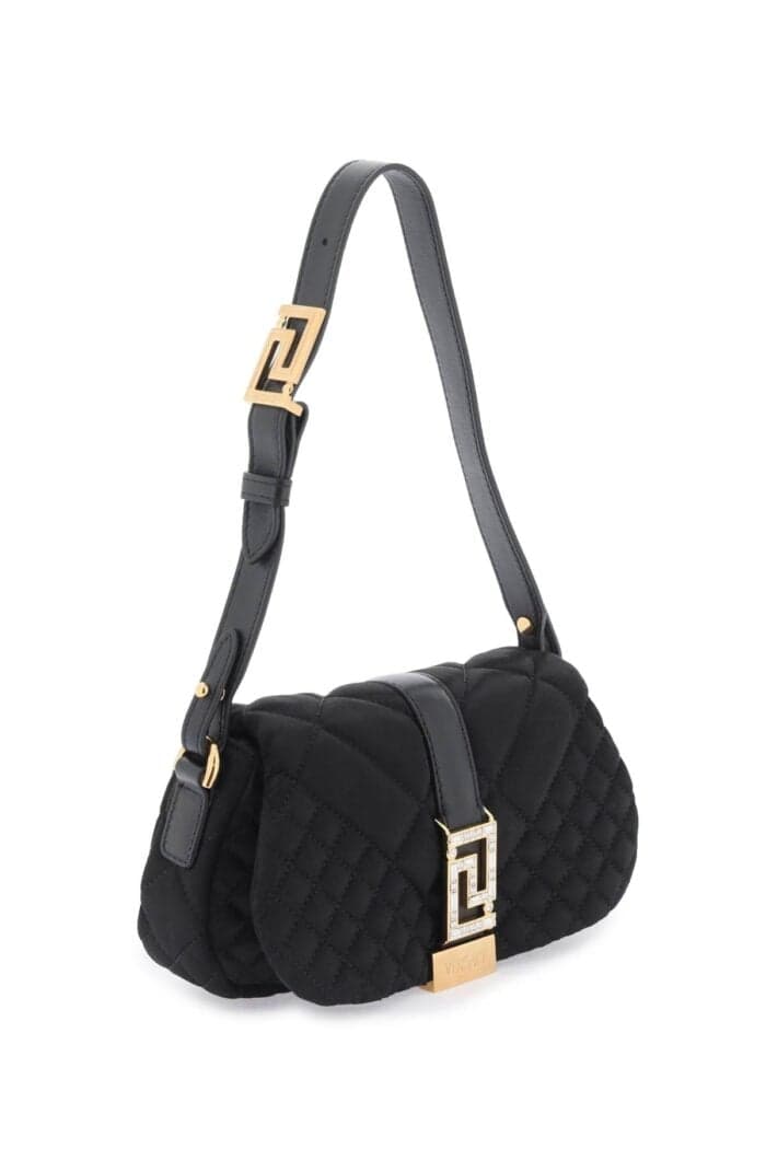 VERSACE Greca Goddess Satin Mini Bag