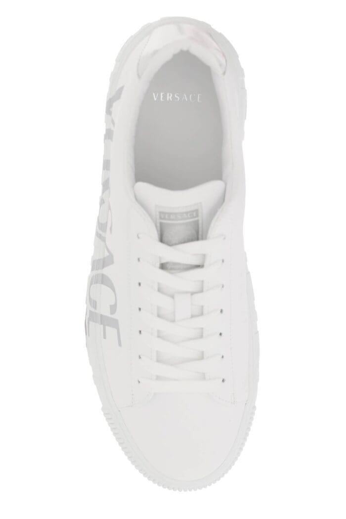 Versace 'greca' Sneakers With Logo