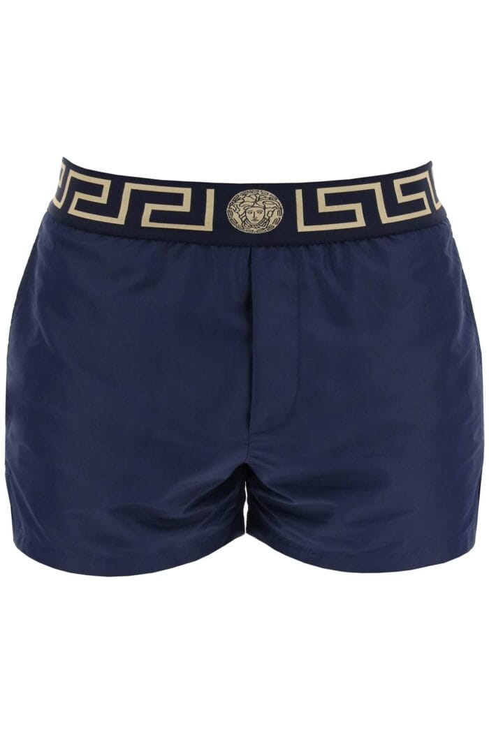 VERSACE Greek Sea Bermuda Shorts For