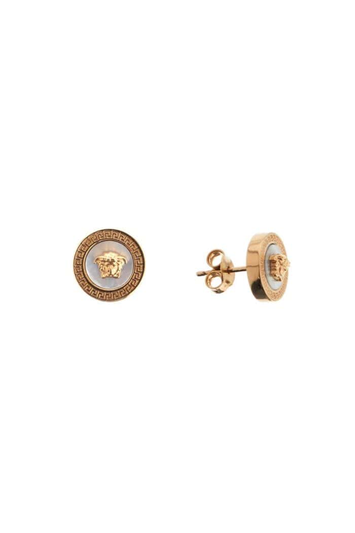 VERSACE Ic Button Earrings By Orecch