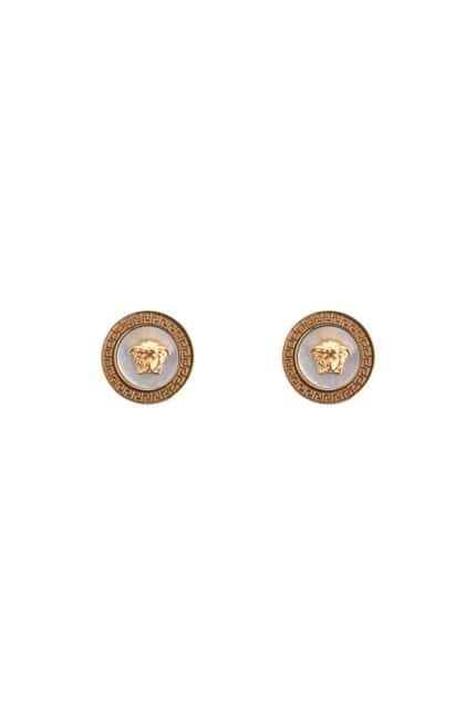 VERSACE Ic Button Earrings By Orecch