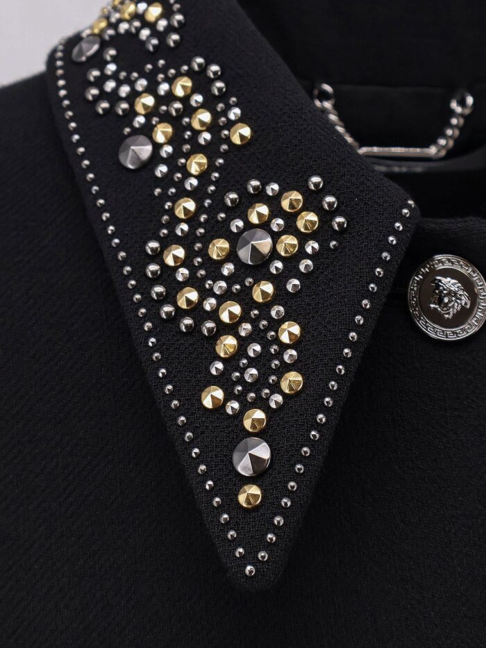 Versace Informal Light Weight Wool Crepe Blazer