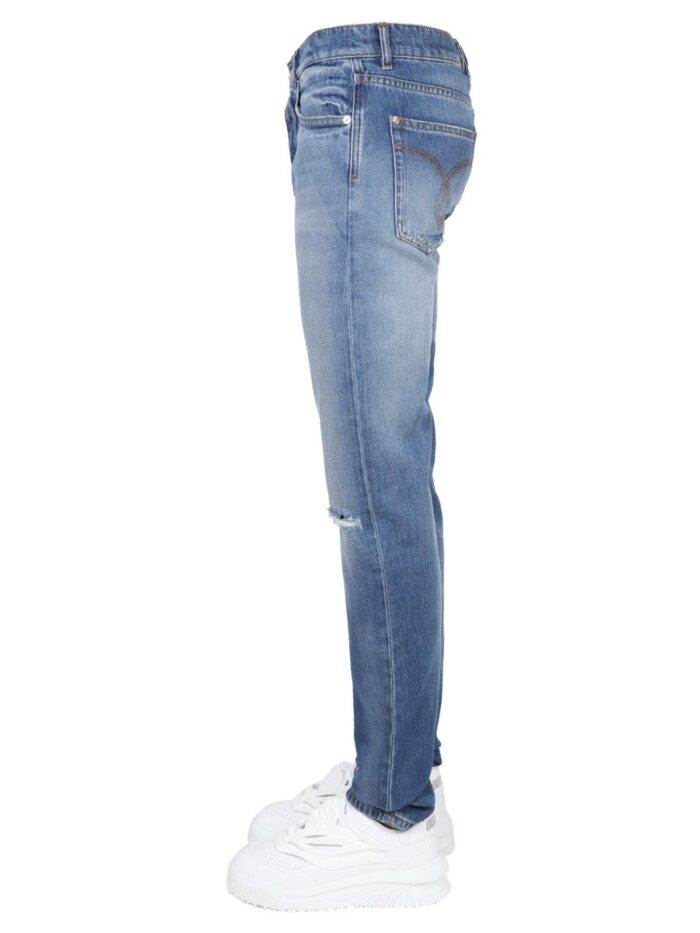 Versace JEANS CON PATCH LOGO