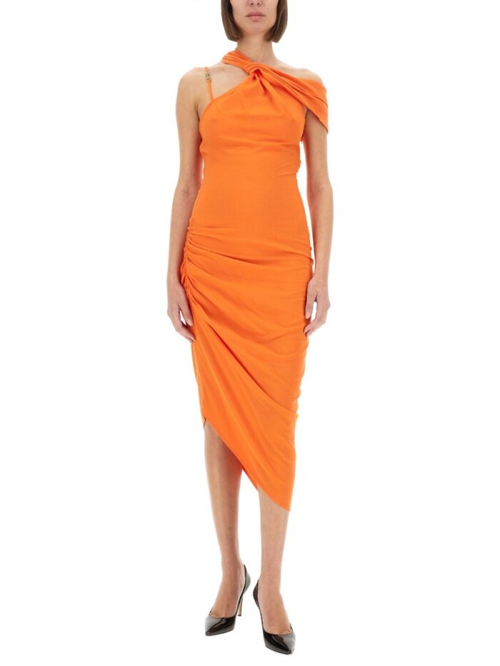 Versace Jeans Couture ASYMMETRICAL MIDI DRESS