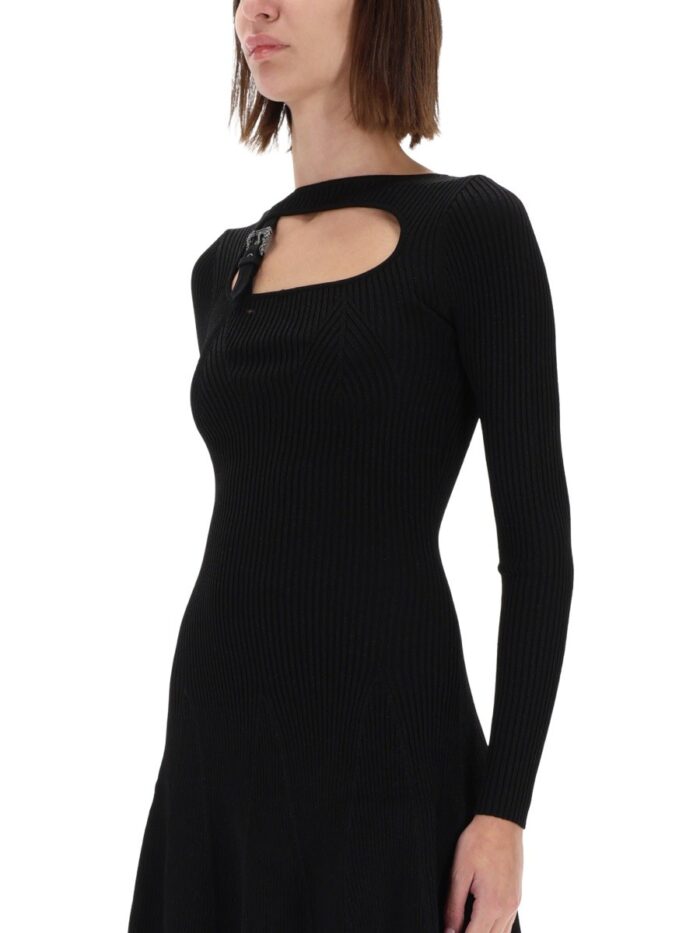 Versace Jeans Couture "BAROQUE" BUCKLE DRESS