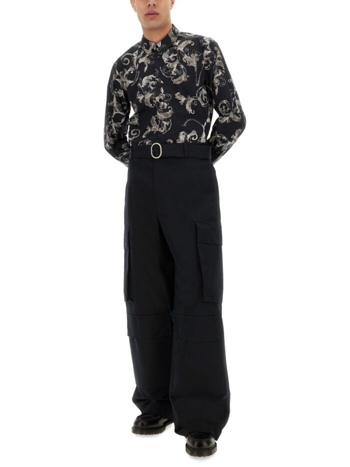 Versace Jeans Couture BAROQUE OUTLINE PRINT SHIRT