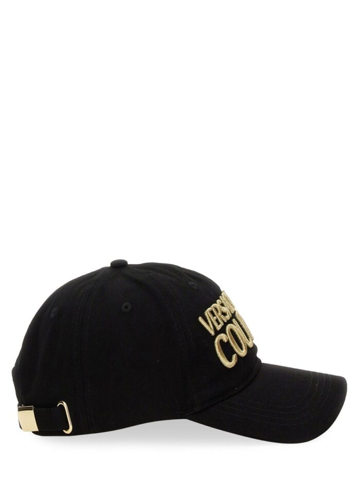 Versace Jeans Couture BASEBALL HAT WITH LOGO EMBROIDERY
