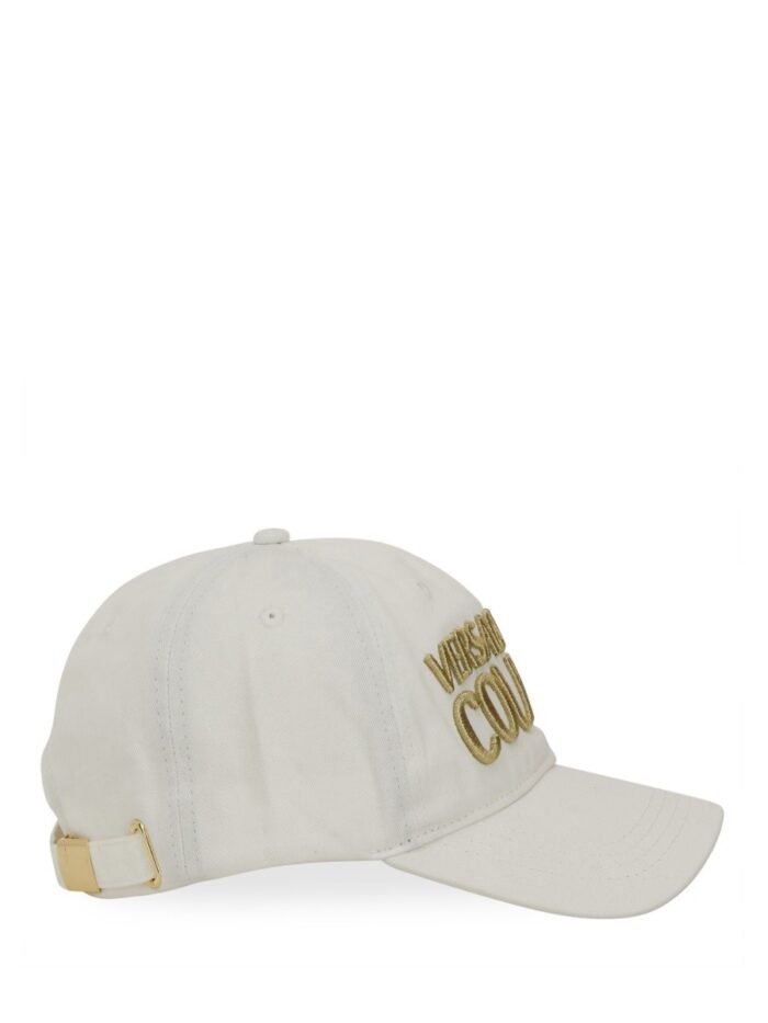 Versace Jeans Couture BASEBALL HAT WITH LOGO EMBROIDERY