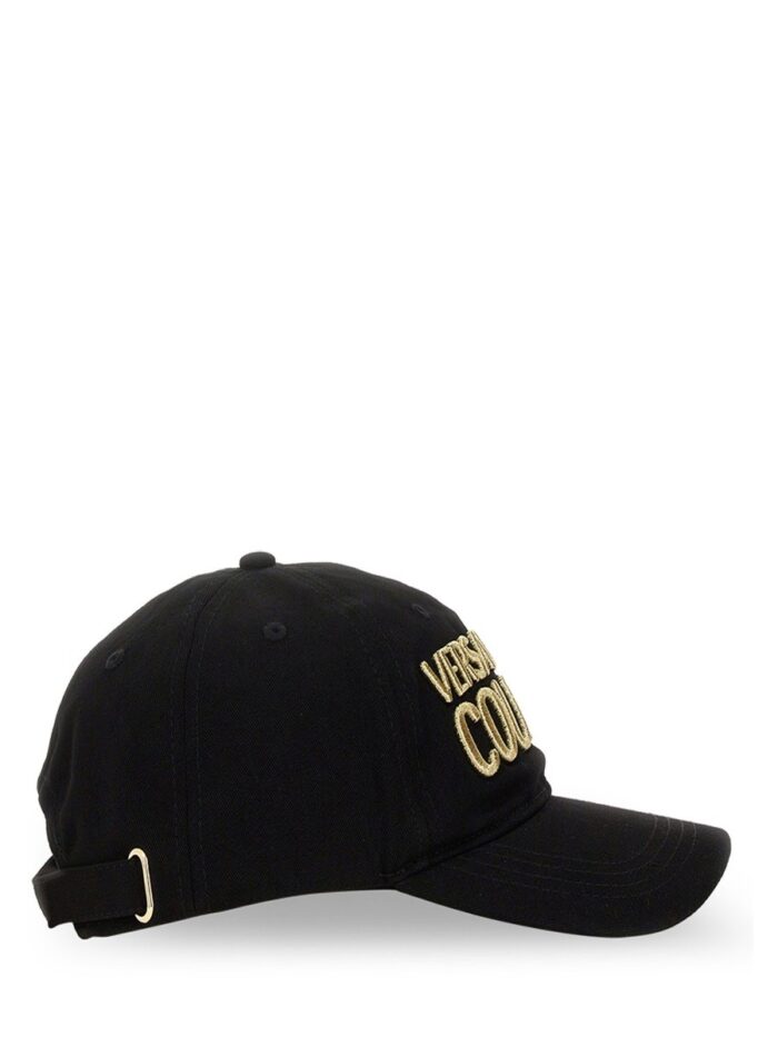 Versace Jeans Couture BASEBALL HAT WITH LOGO EMBROIDERY
