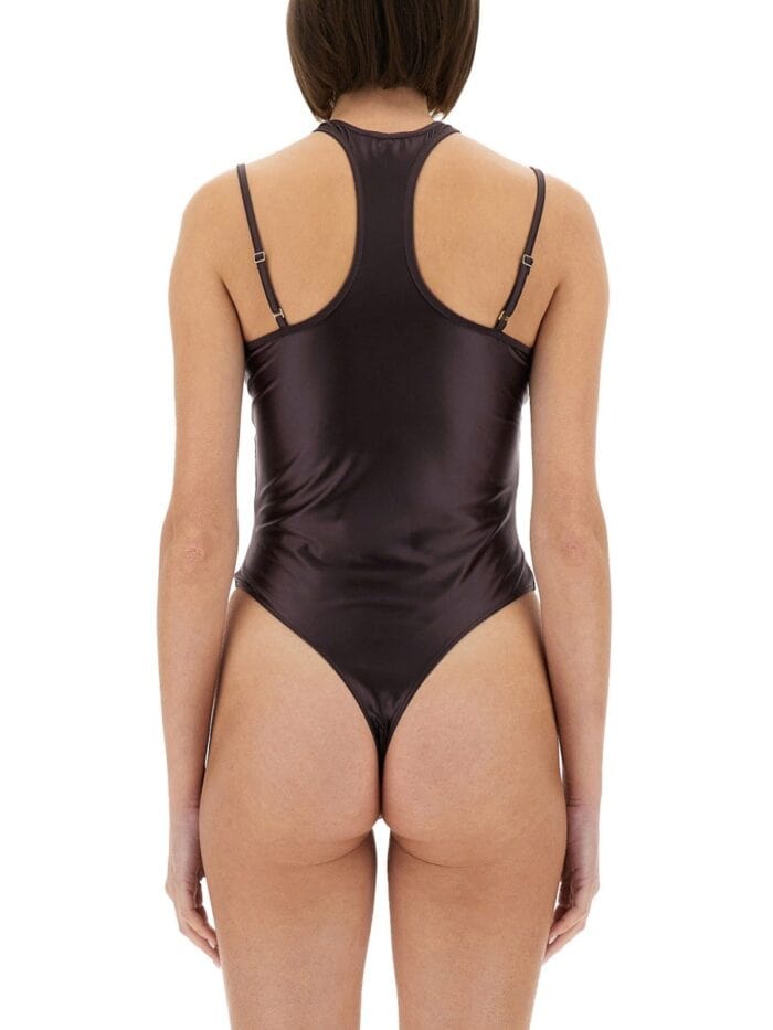 Versace Jeans Couture BODYSUIT WITH ROWING BACK