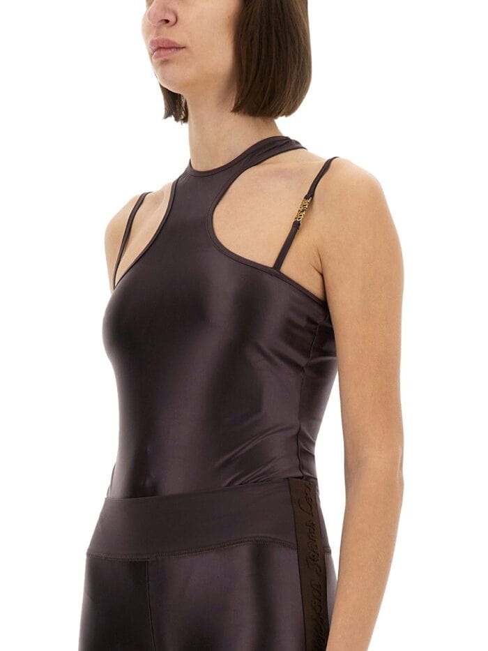 Versace Jeans Couture BODYSUIT WITH ROWING BACK