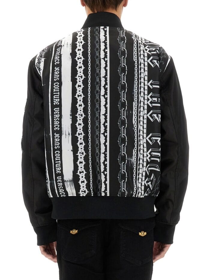 Versace Jeans Couture BOMBER JACKET WITH LOGO