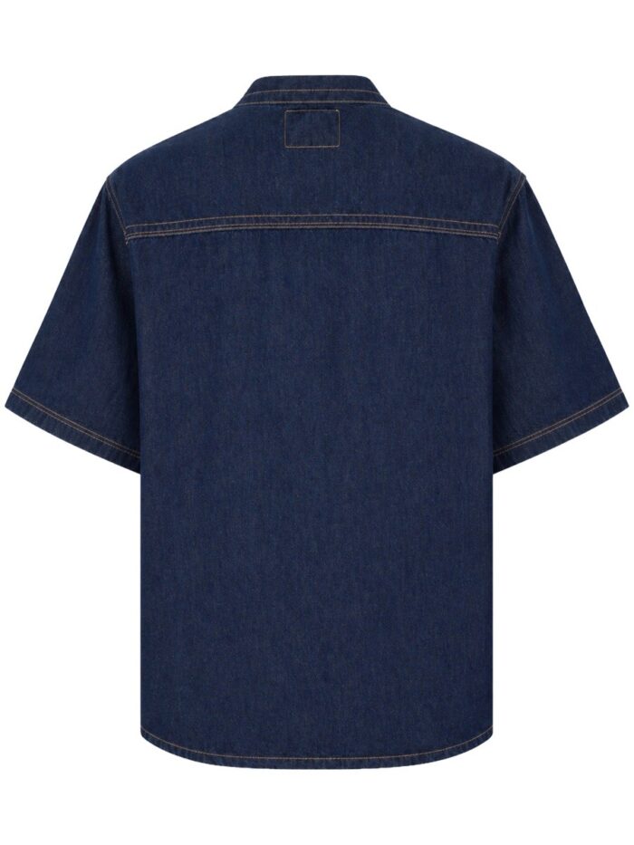 Versace Jeans Couture CAMICIA IN DENIM CON LOGO