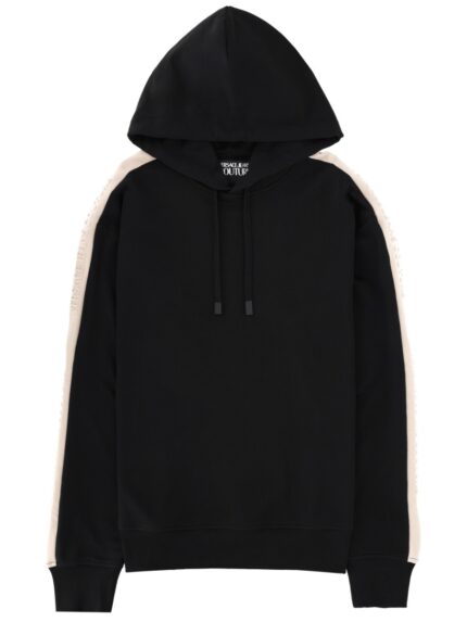 Versace Jeans Couture FELPA CON LOGO E CAPPUCCIO