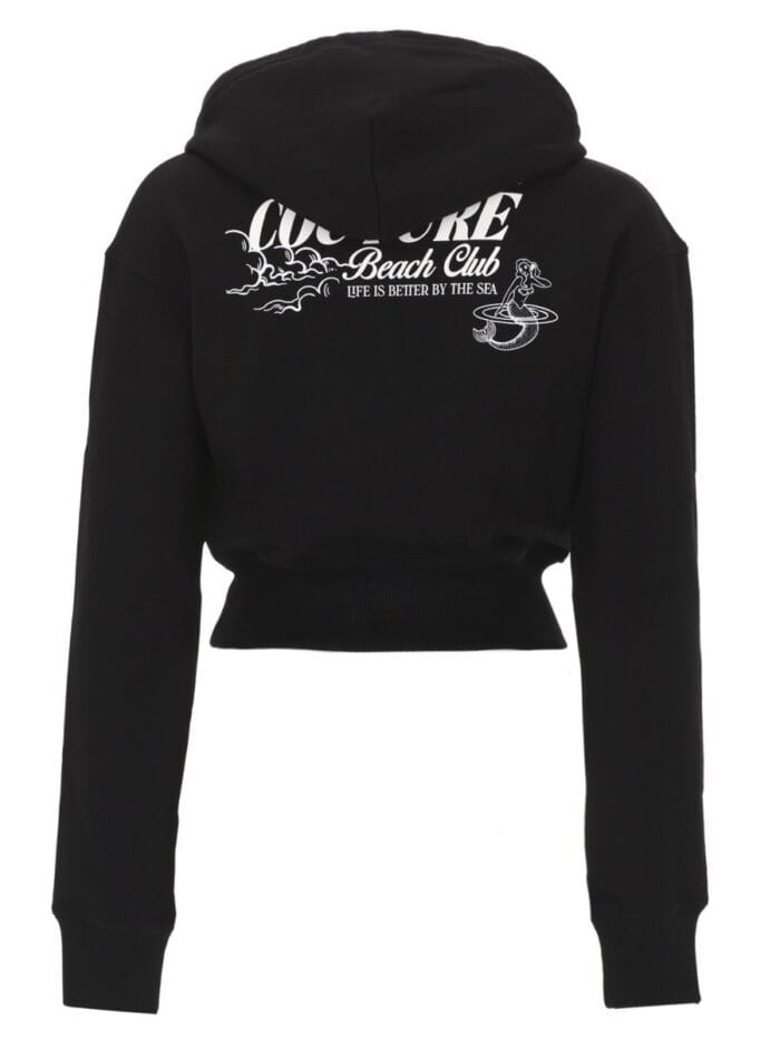 Versace Jeans Couture FELPA CROP CON LOGO