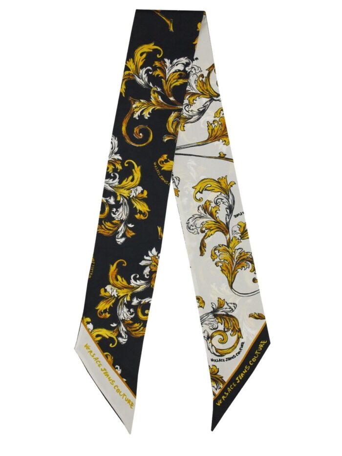 versace jeans couture foulard in seta Versace Jeans Couture FOULARD IN SETA