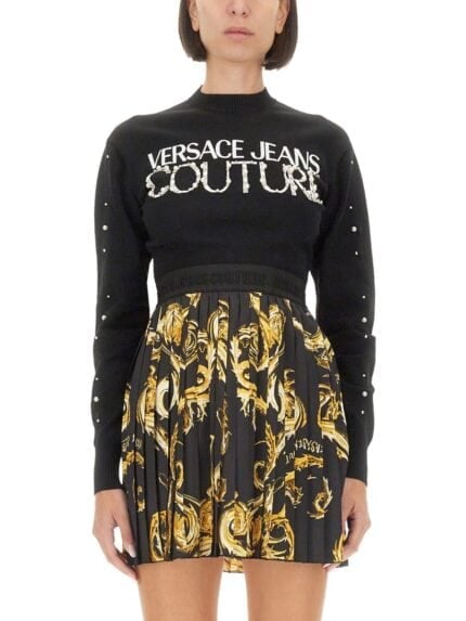 Versace Jeans Couture JERSEY WITH LOGO