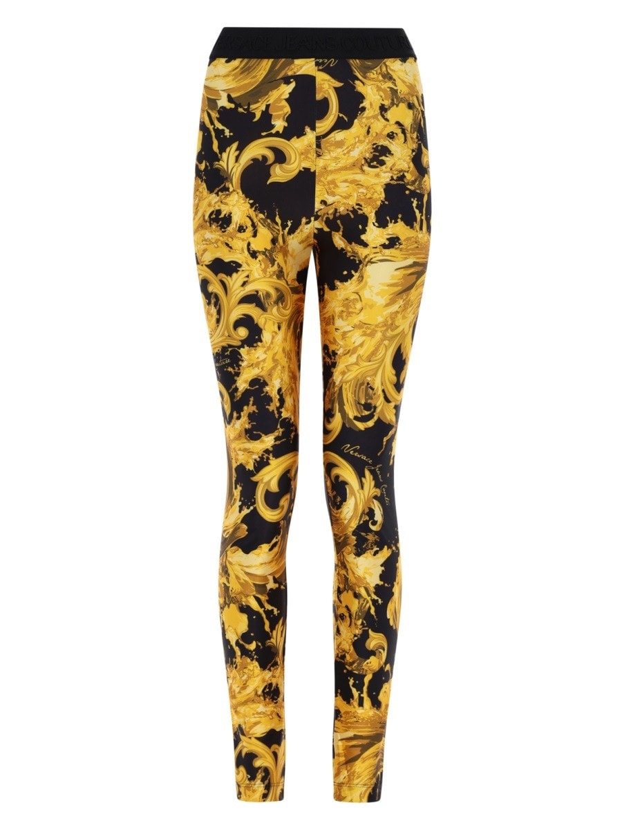 Versace Jeans Couture LEGGINGS CON STAMPA