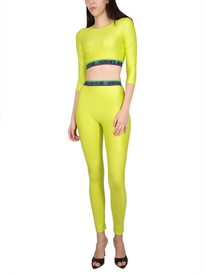 Versace Jeans Couture LEGGINGS WITH LOGO
