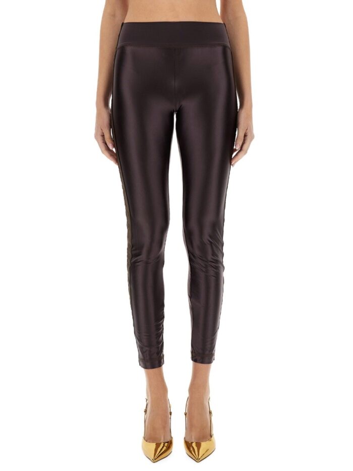 Versace Jeans Couture LEGGINGS WITH LOGOED BAND